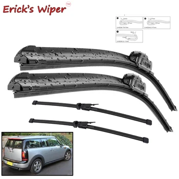 

Erick's Wiper Front & Rear Wiper Blades Set Kit For Mini Clubman R55 2007 - 2012 Windshield Windscreen Rear Window