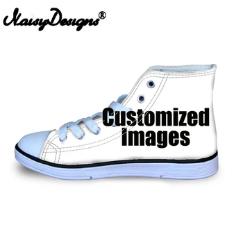 

Fashion 3D Customize Your Personalized Pattern High Top Shoes Men Casual Shoes Wholesale Drop Shopping Men Lace up Shoes Canvas