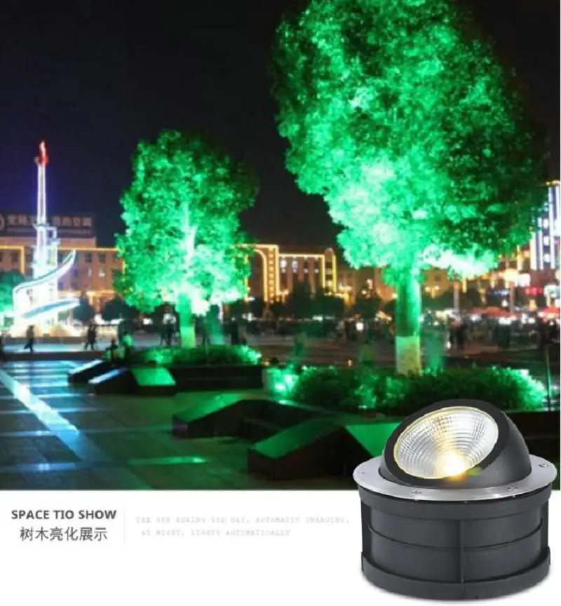 Tanie 20W 30W COB LED światło podziemne ziemia ścieżka ogrodowa lampa sklep