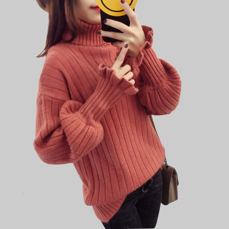 Winter Coltrui For Women Long Mouths Used Trui Retrieved Loose Wearing Casual Plus Size |