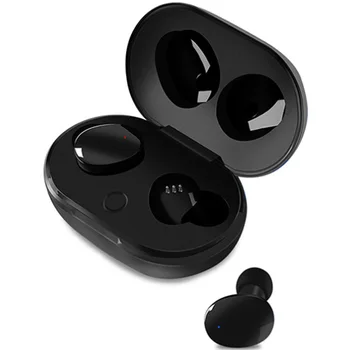 

Wireless Earbuds Bluetooth Earphones TWS IPX7 Waterproof Small Easy to Wear Noise Denoise BT 5.0 for Samsung Xiaomi IPhone,Black