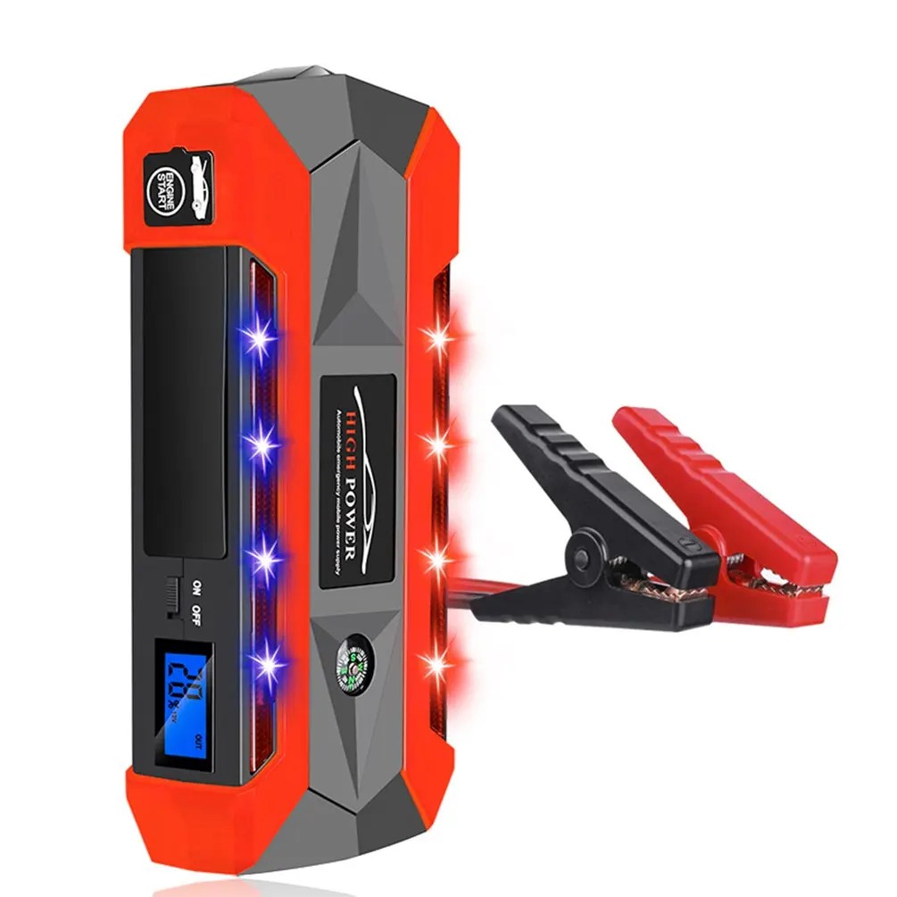 Light Weight Emergency Mini 20000Mah Batteries Charger Dual Mode Micro Car Jump Starter Booster Power Bank Jx29A Leather bag set