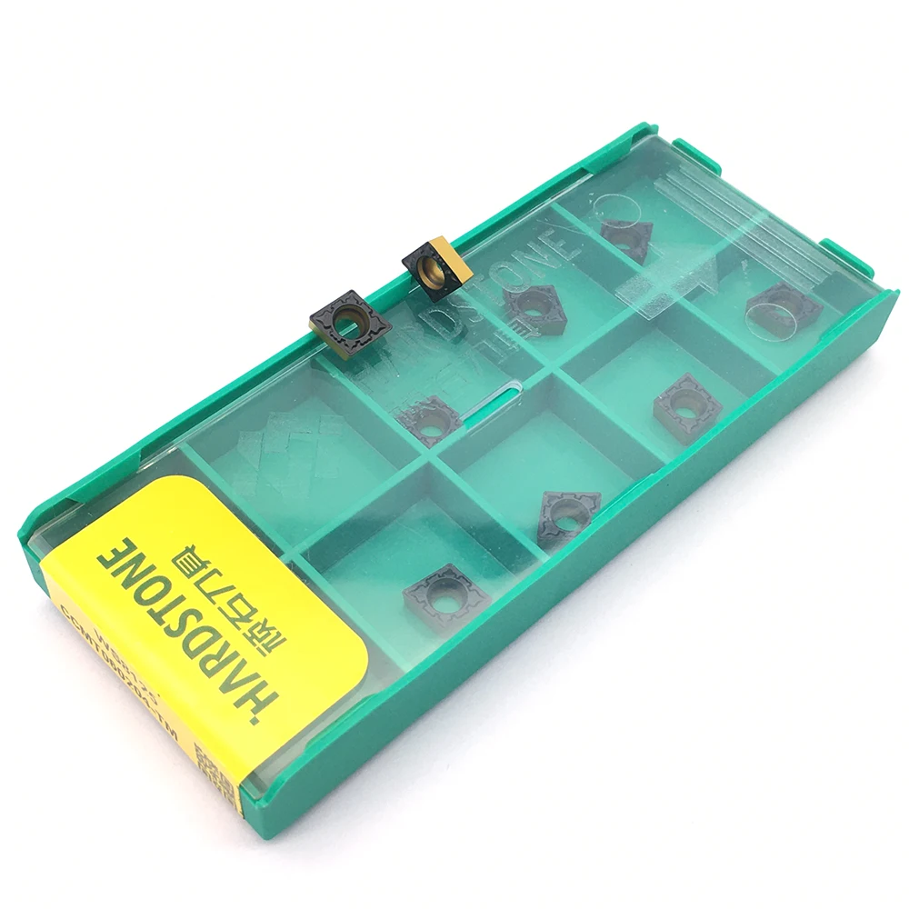 100% Original WS8125 CCMT060204 TM CNC Lathe Cutter For Steel Turning Tools For WC Type U Drill Bit tool Carbide Inserts