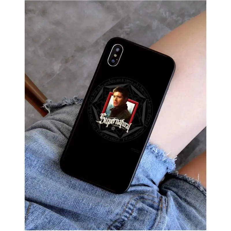 Yinuoda American TV Supernatural TPU Soft Silicone Phone Case Cover for iPhone 11 pro XS MAX 8 7 6 6S Plus X 5 5S SE XR SE2020