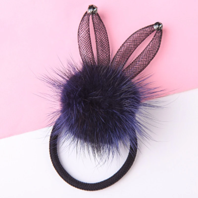 Мода 5 шт./компл. милый кот EarsHair веревки; Детские флисовые джеггинсы с эластичной резинкой Для женщин аксессуар для волос группа нарисованной длинноволосой девочкой, инструмент для Головные уборы клип повязка на голову