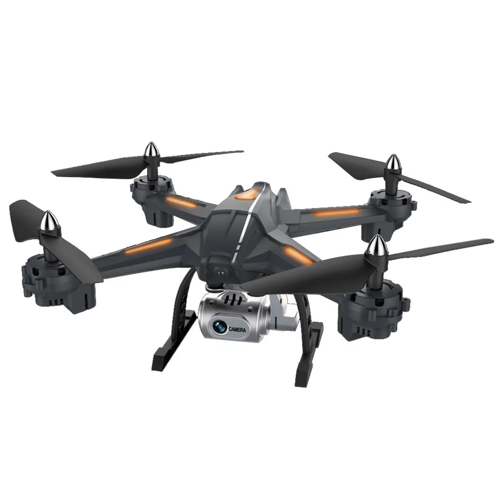 BK Новейший Радиоуправляемый Дрон Квадрокоптер с Global Drone S5 5,8G 1080P WiFi FPV камера RC Квадрокоптер Горячая W725 - Цвет: BK