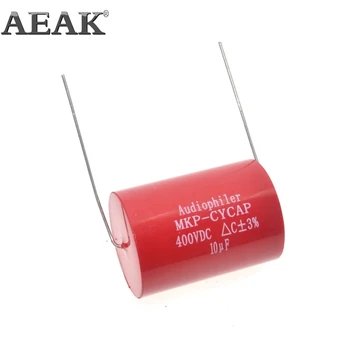 

1Pcs Audiophiler Axial MKP 10UF 400VDC HIFI DIY audio grade capacitor for tube guitar amps