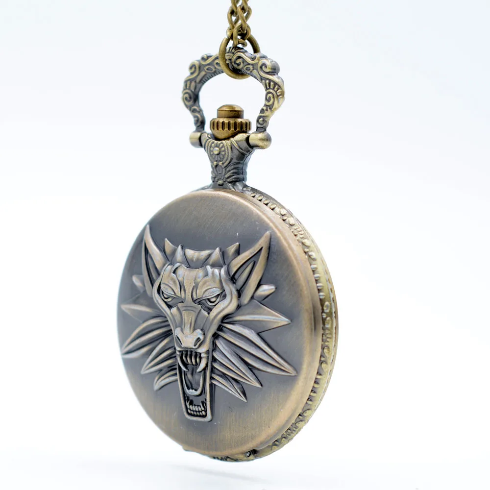 Vintage Retro Game Quartz Pocket Watch Analog Pendant Necklace Men Women Fob Watches Chain Gift Reloj Montre Pocket Watch