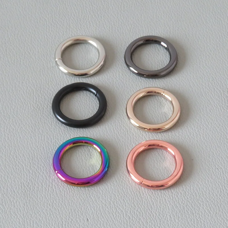 Metal O Rings, steel for straps, collars, bag making, crafts. 20mm to 38mm