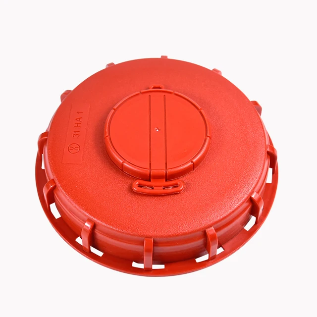 162 Mm-Es Belső Átmérőjű Piros Burkolat Műanyag Ibc Víztartály Sapka Kiváló Minőségű Porálló 1000L Víztartályhoz - Image 4