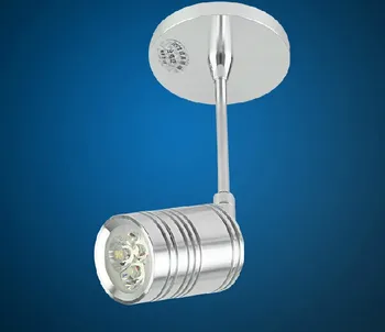 

95-277v 10pcs/lot New Led Mini Counter Jewelry Lights Spot Downlight 3w Cabinet Lamp Wall Light Include Led Driver