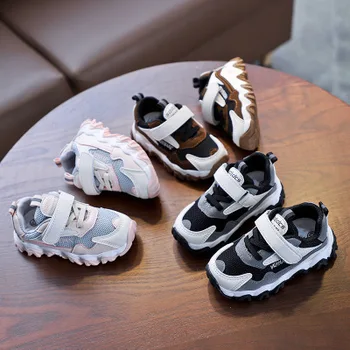 

Children's shoes kids daddy shoes boys air mesh wave Anti-slip bottom shoes 2020 new fashion girls sneakers Zapatos para niños