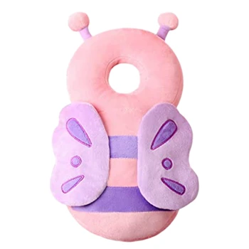

Baby Head Protector Toddlers Head Safety Pad Cushion Baby Back Protection Prevent Head and Shoulder Injured Pink