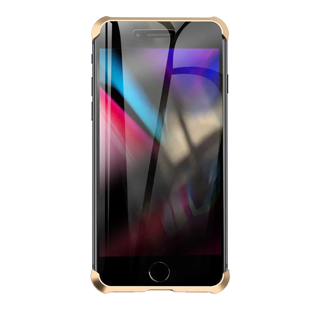 Для iPhone 7/8 4.7in чехол защищающий от подсматривания Магнитная Адсорбция металлический бампер Стекло чехол для iPhone 7/8 4.7in FW3