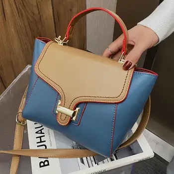 

Luxury brand Female Tote bag 2020 Fashion New Quality PU Leather Women's Designer Handbag High capacity Shoulder Messenger Bag