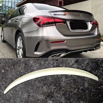 

CEYUSOT FOR W177 spoiler New Benz A class sedan A180 A200 A220 Car trunk rear lip wing ABS spoiler accessories 2019-20 AMG style
