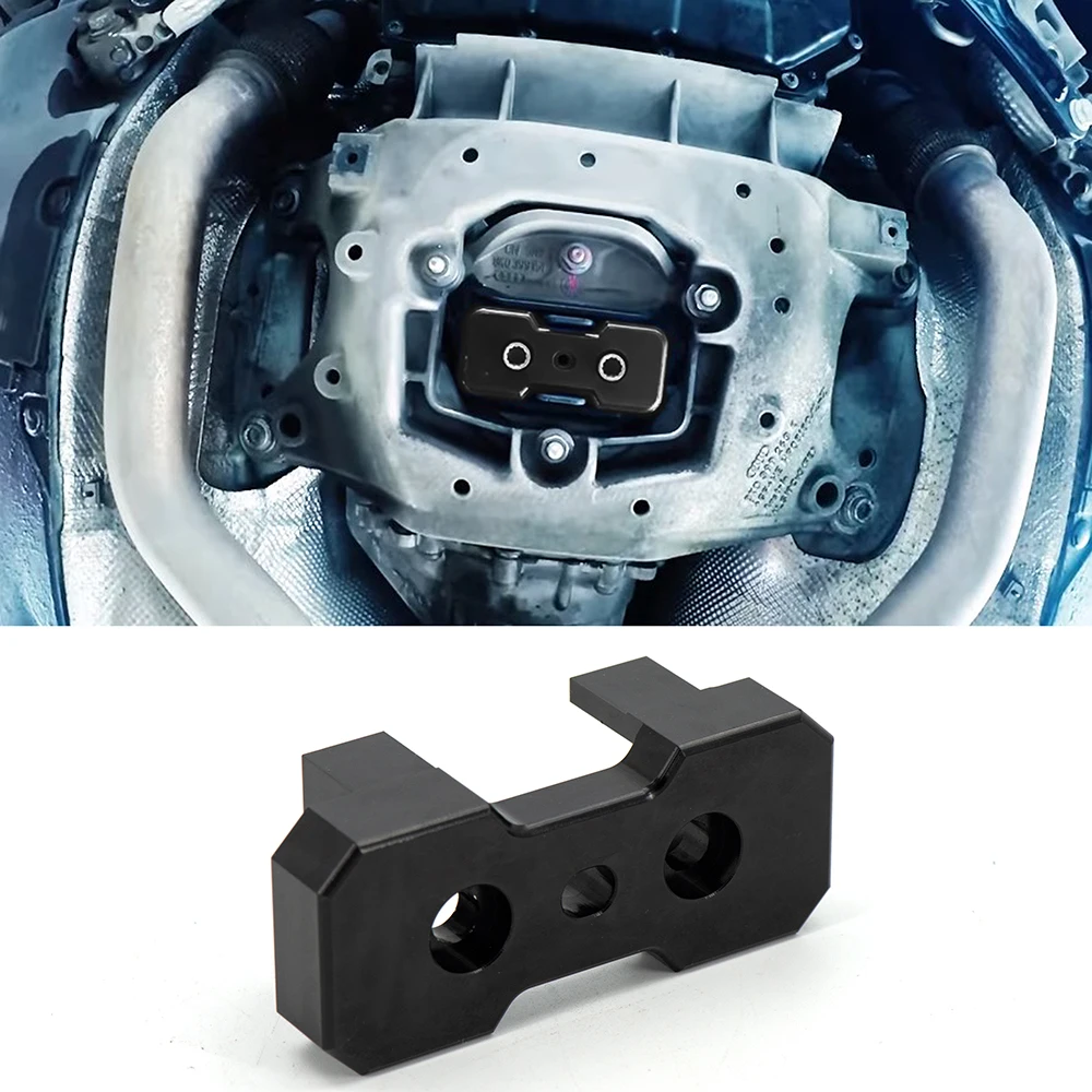 Billet Aluminum Transmission Mount Insert For B8 Chassis Audi A4 S4 RS4 A5 S5 RS5 Q5/SQ5 Models For S-Tronic/Manual aluminum transmission mount insert