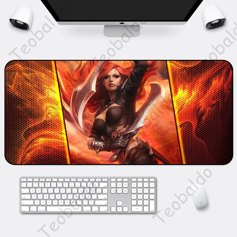  New Design league of legend jhin Customized laptop Gaming mouse pad Speed/Control Version Large Gam