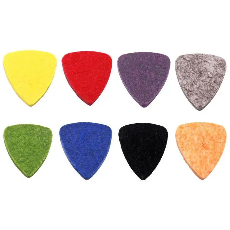

Felt Ukulele Pick 4mm Thick Soft Plectrum Musical Instrument Fingerpicks
