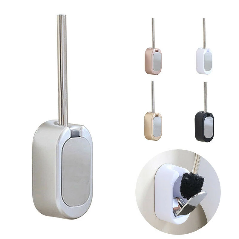 

Bathroom Toilet Cleaning Brush Set Wall-Mounted Brush and Holder Set WWO66