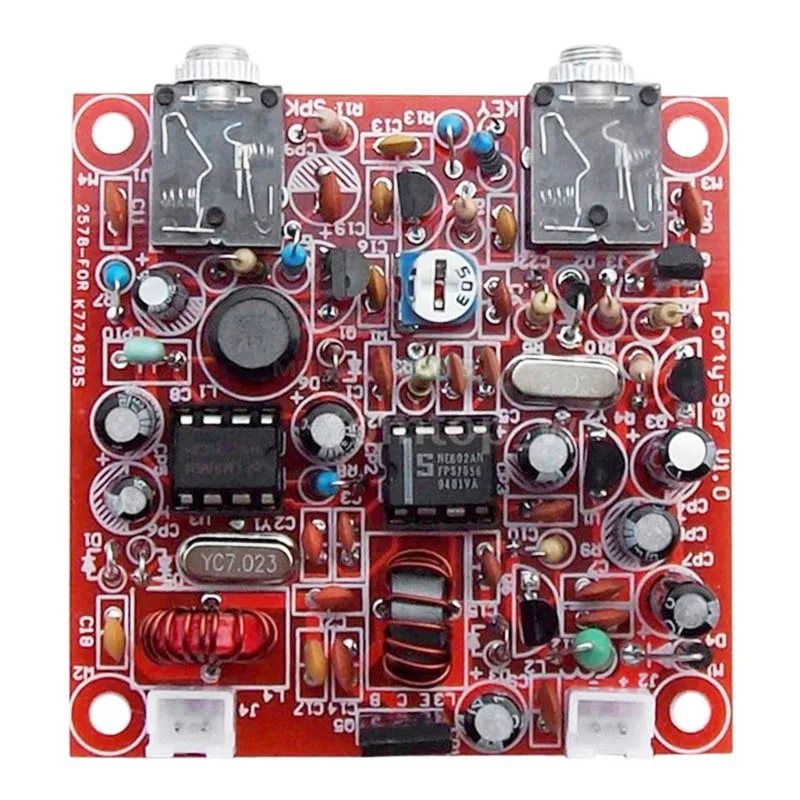 3 Вт Forty 9Er радио приемопередатчик Diy Kit Запчасти для Qrp Ham Cw приемник телеграф