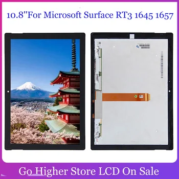 

10.8''For Microsoft Surface 3 RT3 1645 1657 Display Panel LCD Combo+Touch Screen Glass Sensor Replacement Surface RT 3 Parts