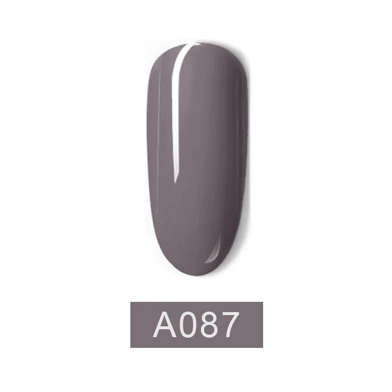A087 Гель-лак для ногтей Vernis полуперманентный впитывающий УФ светодиодный дизайн ногтей геллак маникюрные Советы Гель лак шеллак лак 12 цветов - Цвет: A087