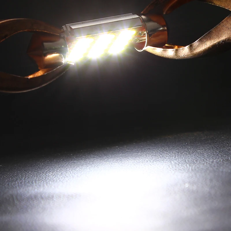 4014 SMD 36 мм DC12 24V Универсальный Festoon Doom светильник номерного знака|Фара для авто в