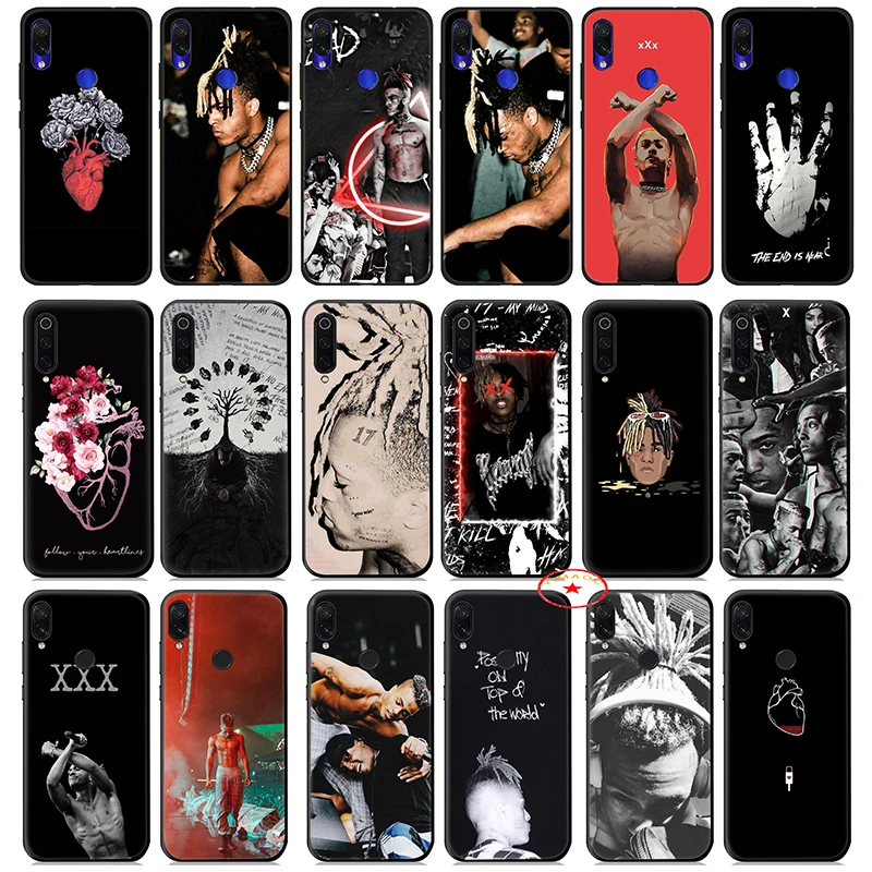 Мягкий чехол XXXTENTACION 17 Sad Jocelyn Flores для Xiaomi mi a1 A2 A3 8 9 Se Lite 9T Pro Max 3 a2 Pocophone F1 |