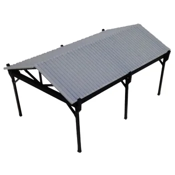 

1:87 HO Scale 3D Printed Car Shed Train Railway Model Scene Decoration