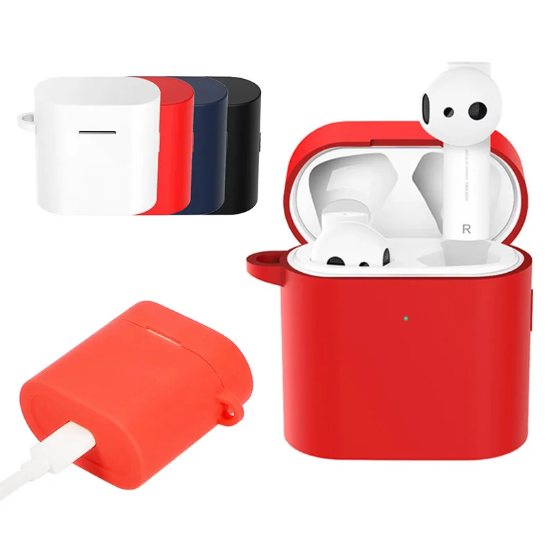 

Protective Case Cover for Xiaomi Mi Air 2 TWS Wireless Bluetooth Headset Pouch Earphone Case for Xiaomi Airdots Pro 2 Shockproof
