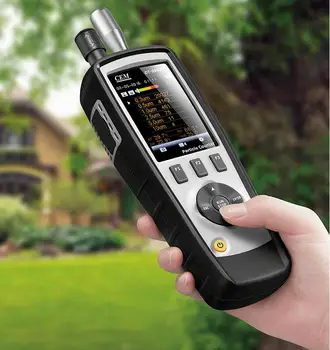 Price 2020 New Released Handheld Particle Counter With PM0.3,PM2.5 And PM10 Dust Testing Instrument