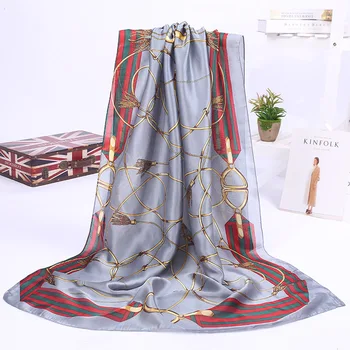 

New Women day Silk shawl Bandana Printted Scarf 2020 Fashion Ladies Spring Autumn Silk Scarves Shawls Pashmina