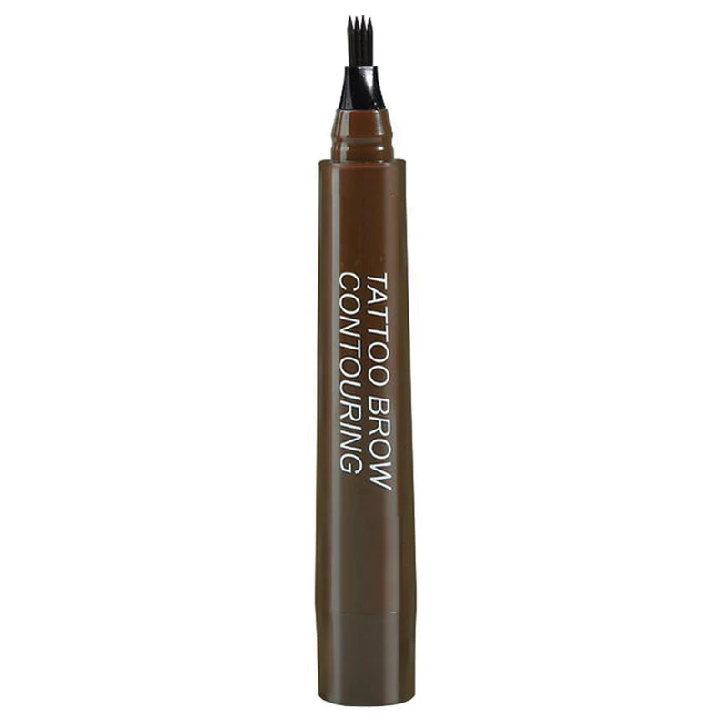 Жидкая подводка для бровей карандаш не-слабый водонепроницаемый длительный дополнительный для девочек - Цвет: 04