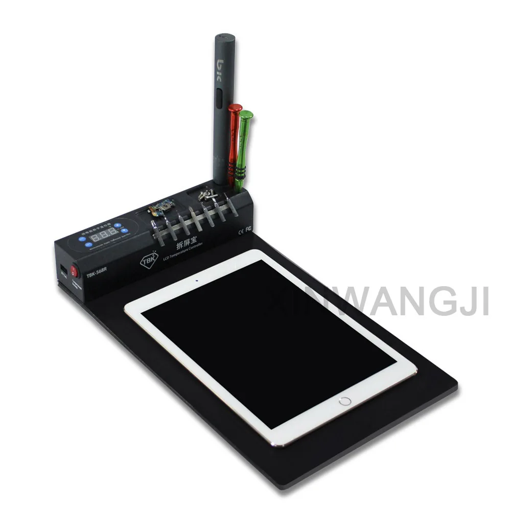 TBK-568R LCD защитный экран Панель Экран сепаратор/дробилка для переработки нагрева сепаратор для iPhone samsung телефона iPad Tablet Стекло Экран