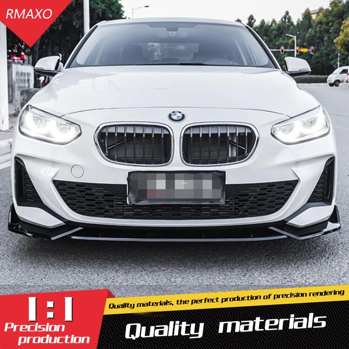 Для BMW 1 Series 118i 120i 125i комплект для кузова спойлер 2019-2020 ABS задний бампер диффузор