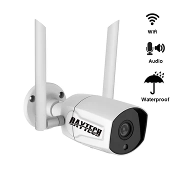 

DAYTECH 1080P IP WIFI Camera CCTV Audio Home Security Surveillance Outdoor/Indoor Camera 2MP Waterproof IP65 Two Way Audio