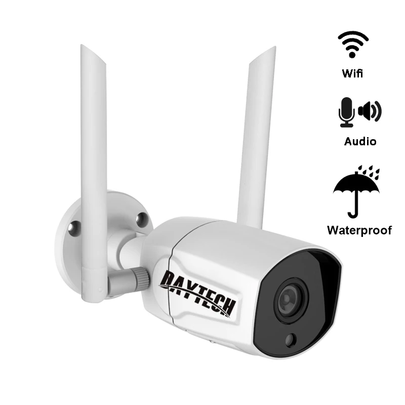  DAYTECH 1080P IP WIFI Camera CCTV Audio Home Security Surveillance Outdoor/Indoor Camera 2MP Waterp - 4.00014E+12