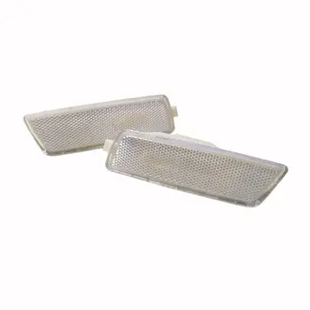 

Plastic Car lights 2pcs Accessories Front White For MK5 RABBIT GLI 2006-09