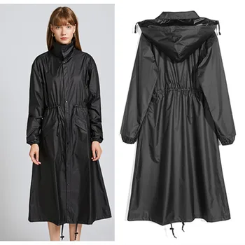 

Long Raincoat Women Men Ladies Rain Coat Breathable Rain coats Portable Water-Repellent Rain Coat Jacket big size