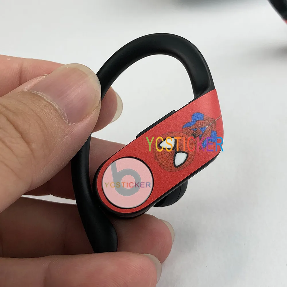 YCSTICKER Newest Bluetooth Headphone Sticker For Beats Powerbeats Pro Dust proof Decorative Protective Earphone Film Cover