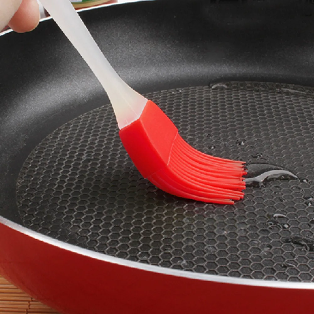 

5 Colors Newest Silicone Baking Bakeware Bread Cook Brushes Pastry Oil BBQ Basting Brush Tool Kitchen Accessories Gadget
