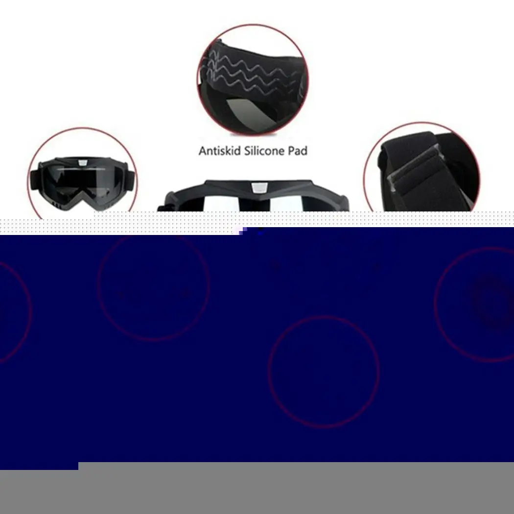 Unisex Practical Windproof Rainproof Mask Ski TPU Goggles Motorcycle Riding Outdoor Sport, With Goggles PC
