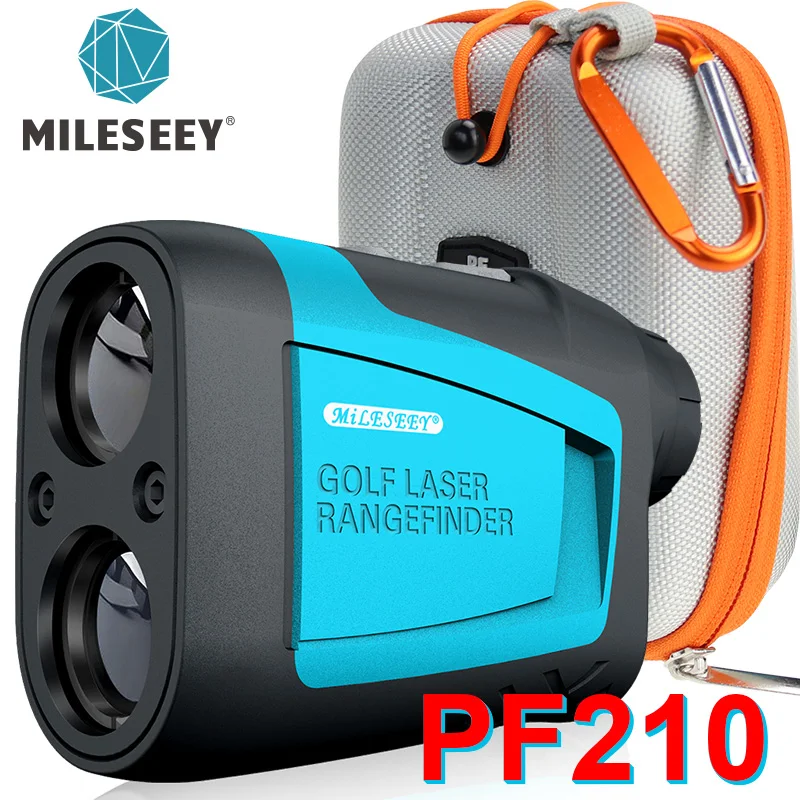 Mileseey-telémetro láser para Golf, Mini telémetro deportivo, medidor de distancia, para caza, PF210, 600M Yd