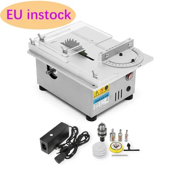 

Mini Precision Table Saws Wood Working Bench Lathe Electric Polisher Grinder DIY Model Cutting Saw