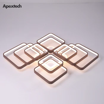 

2.4G Remote LED Ceiling Light Rhombic Acrylic Bedroom Lamp Modern Creative Living room Dining Room Lighting Decoration Fixtures