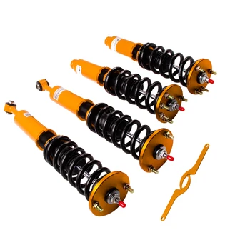 

24 Ways Adj. Coilover Kits For Honda Accord 4 Rear Lower Camber Arms Acura TSX Absorber 2003 2004 2005 2006 2007 Suspension