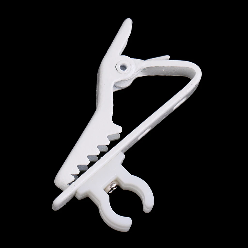 

1Pc Microphone Tie Clamp Clip Holder Lapel Lavalier Tie Mic Clip For Speech