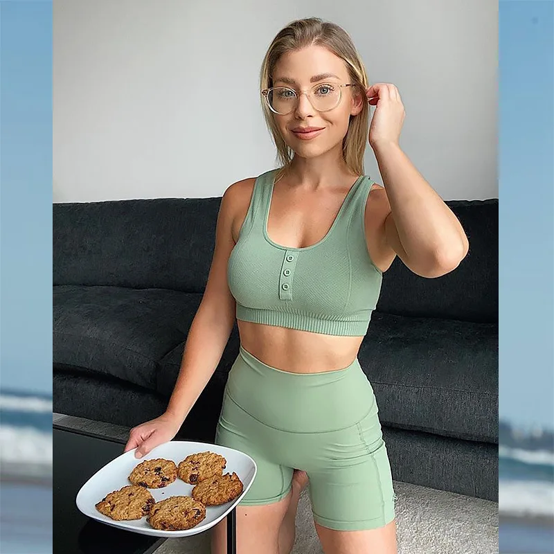 2 шт. костюм для йоги короткий спортивный спортивная одежда фитнеса шорты +