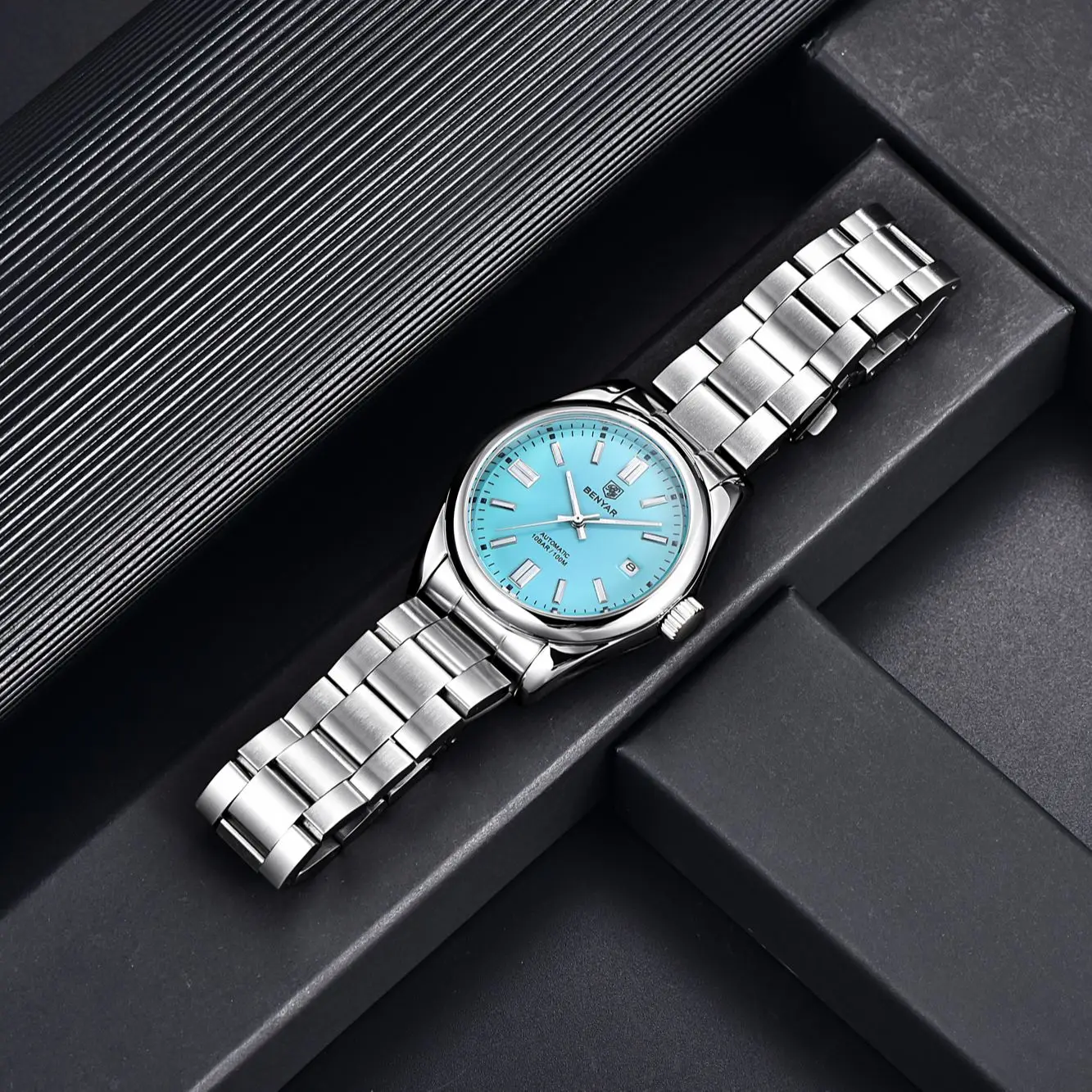 40MM Men's Mechanical Watches fashion luxury wrist watch automatic watch men waterproof Multifunction Chronograph_voghion.com